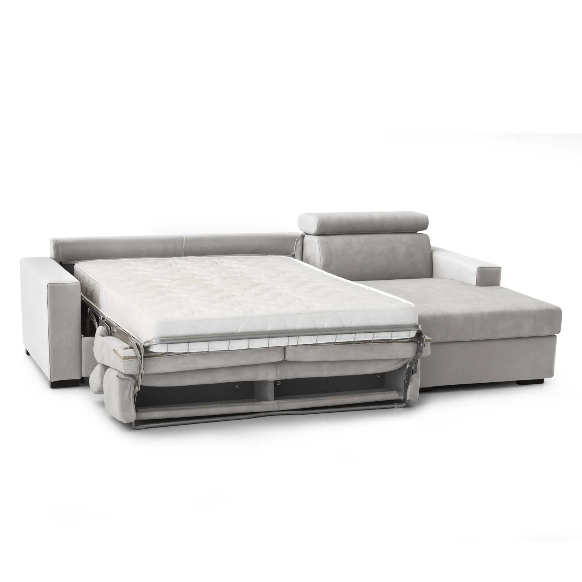Divano letto con penisola Alibella, Cm 260x95h85,<Dmora Hot