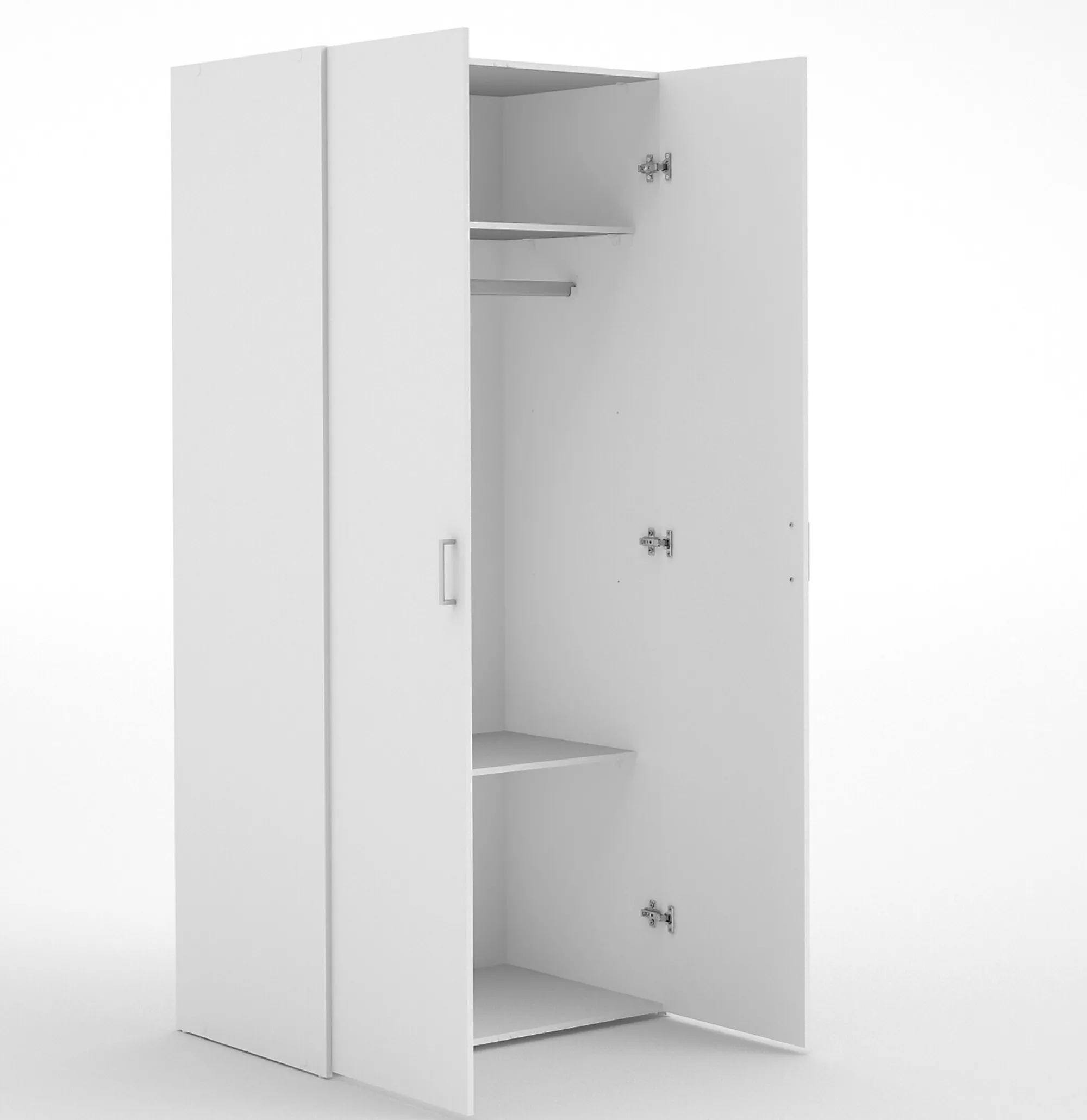 Guardaroba 2 ante Alibabba, 77x49 h175 cm,<Dmora Clearance