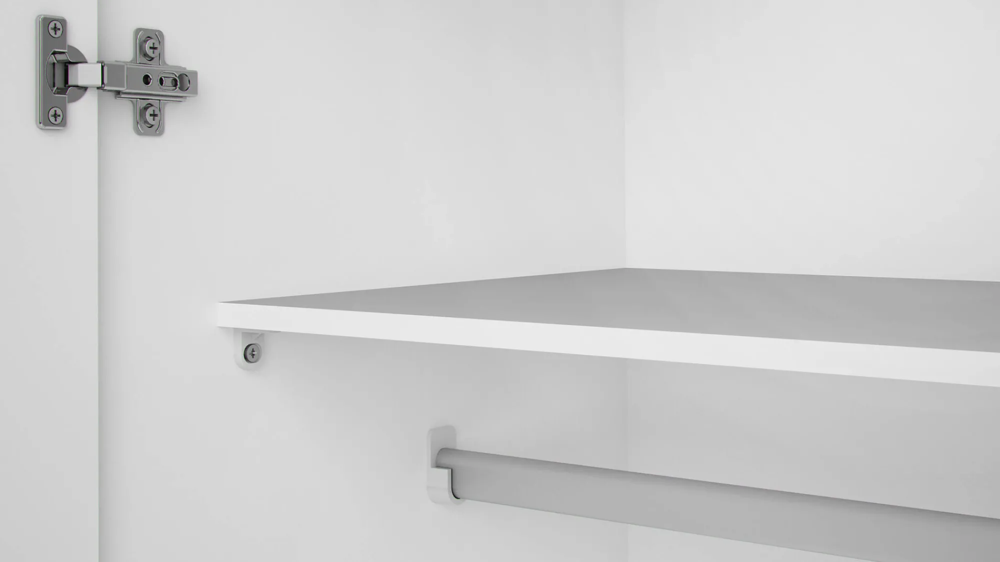 Guardaroba 2 ante Alibabba, 77x49 h175 cm,<Dmora Clearance