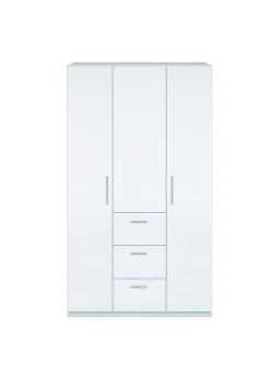 Guardaroba 3 ante Anama, 117x52h203 cm,<Dmora Fashion