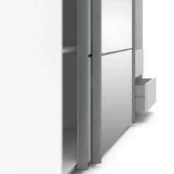 Guardaroba 2 ante Angri, 182x64 h202 cm,<Dmora Online