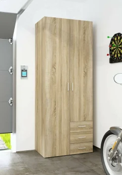 Guardaroba 2 ante Apollina, 78x50 h200 cm,<Dmora Best Sale