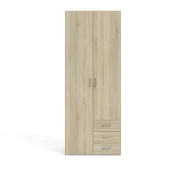 Guardaroba 2 ante Apollina, 78x50 h200 cm,<Dmora Best Sale