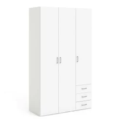 Guardaroba 3 ante Aquilone, 115x49 h200 cm,<Dmora Sale