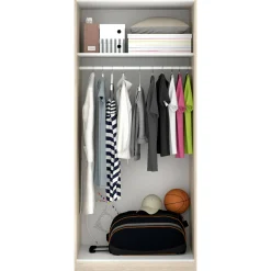 Guardaroba 2 ante Artu, 81x52h184 cm,<Dmora Store