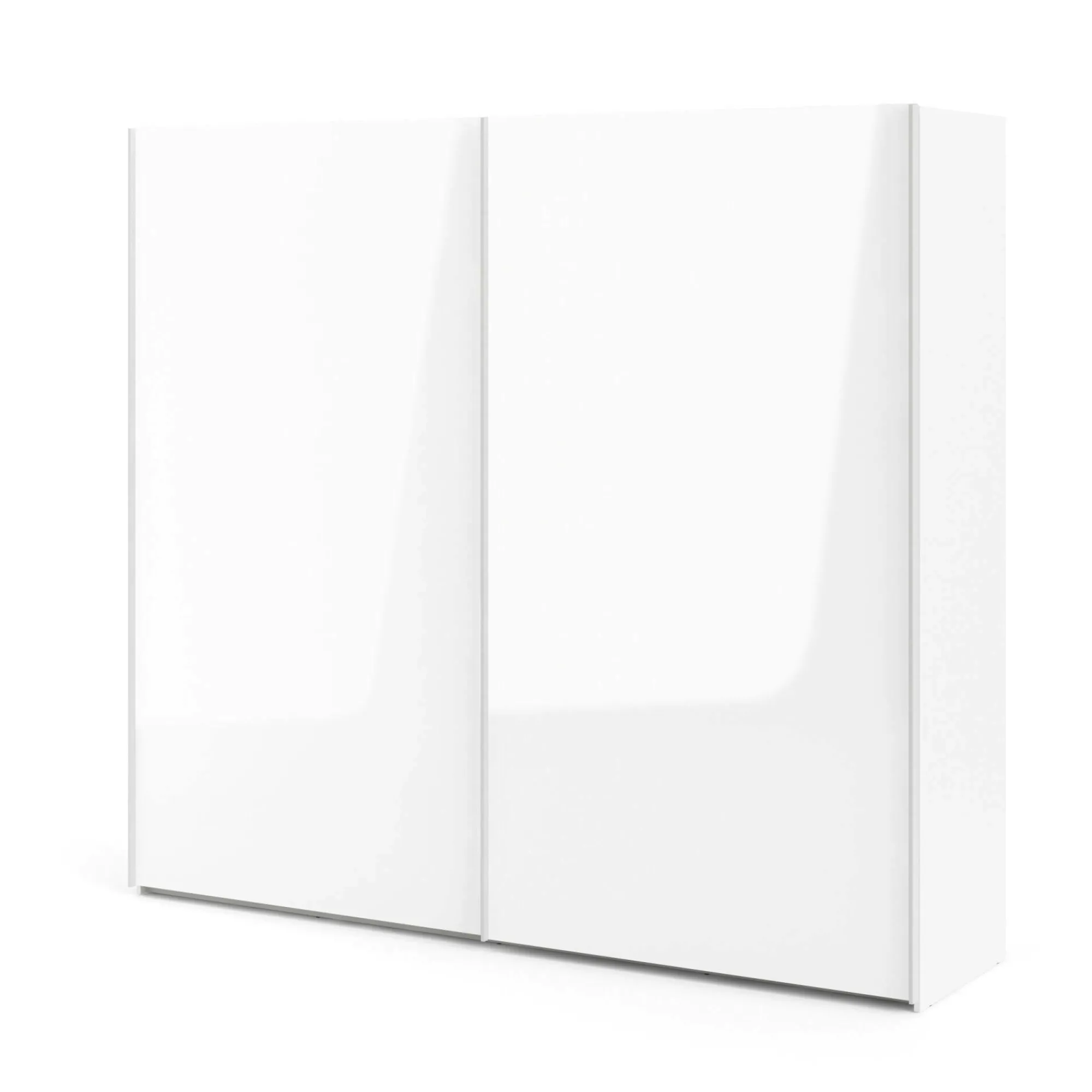 Guardaroba 2 ante Badesse, 61x243 h220 cm, Bianco<Dmora Cheap