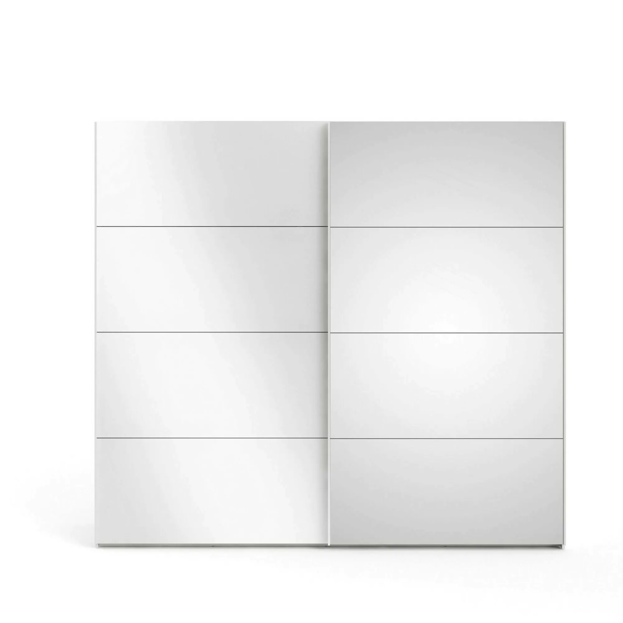 Guardaroba 2 ante Catalina, 61x243 h220 cm, Bianco<Dmora New