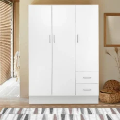 Guardaroba 3 ante Dpavese, 120x50h170 cm,<Dmora Shop