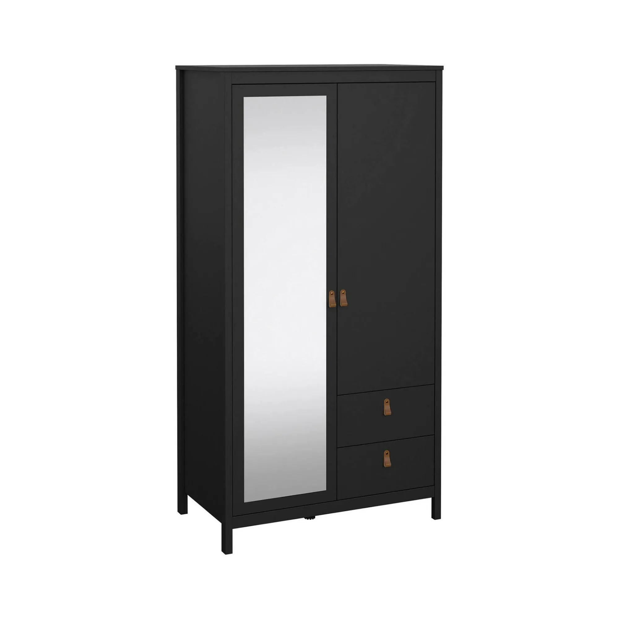 Guardaroba 2 ante Dscarlat, 58x102 h199 cm,<Dmora Best