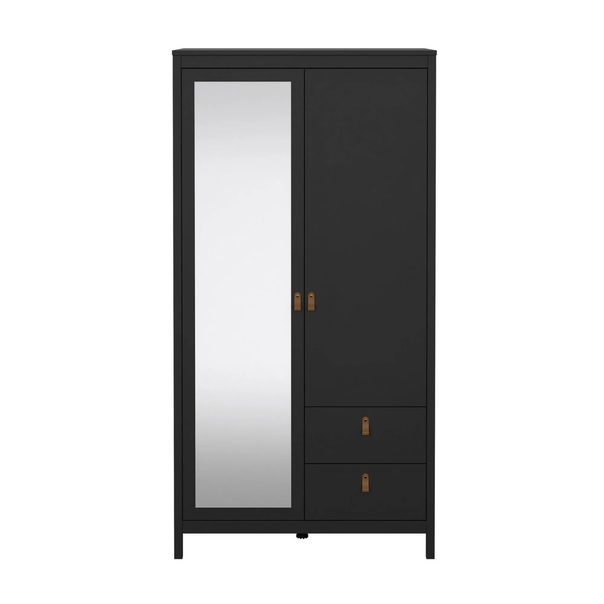 Guardaroba 2 ante Dscarlat, 58x102 h199 cm,<Dmora Best