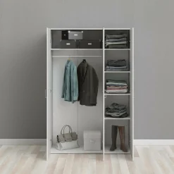 Guardaroba 3 ante Dsegr, 115x49 h175 cm,<Dmora Outlet
