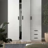 Guardaroba 3 ante Dsenk, 50x147 h200 cm,<Dmora Hot
