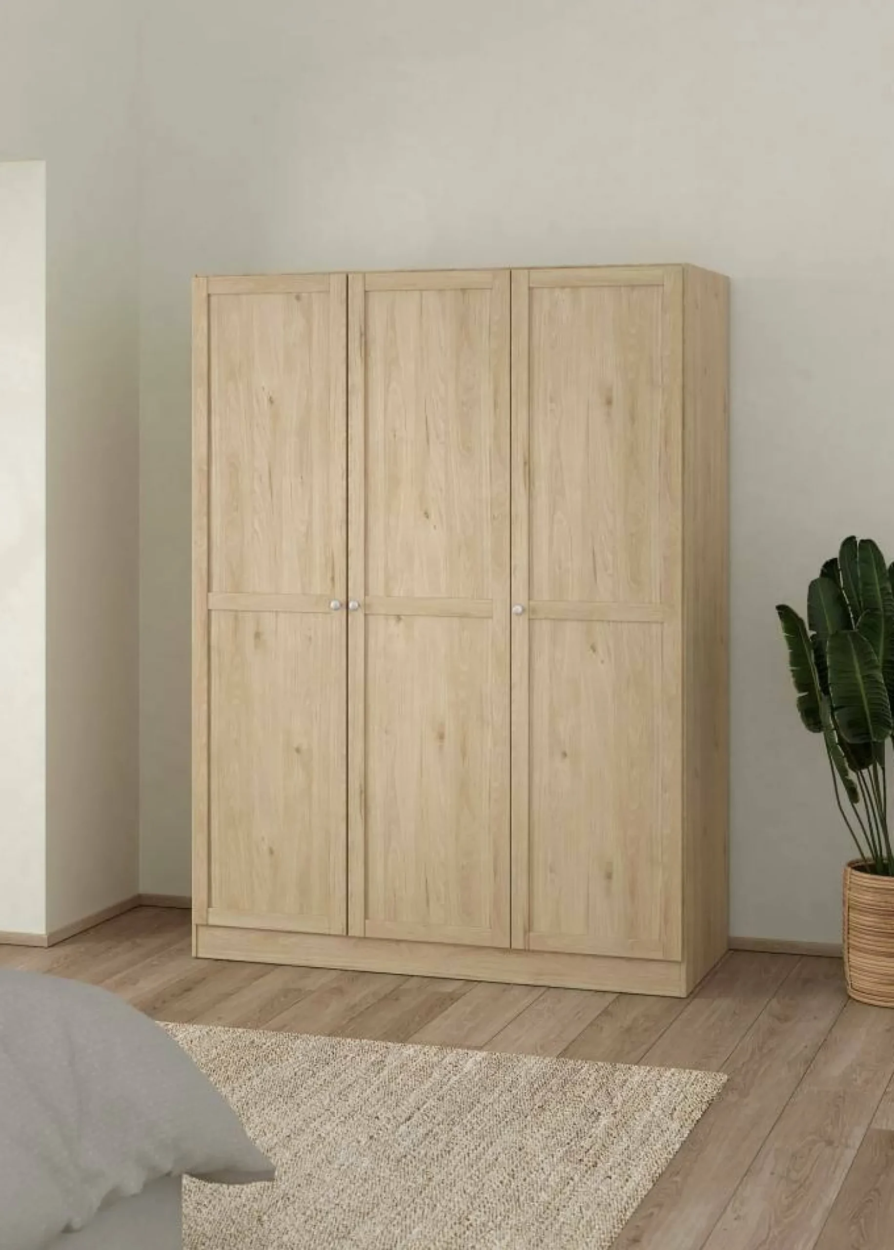 Guardaroba 3 ante Dsens, 62x147 h200 cm,<Dmora Online