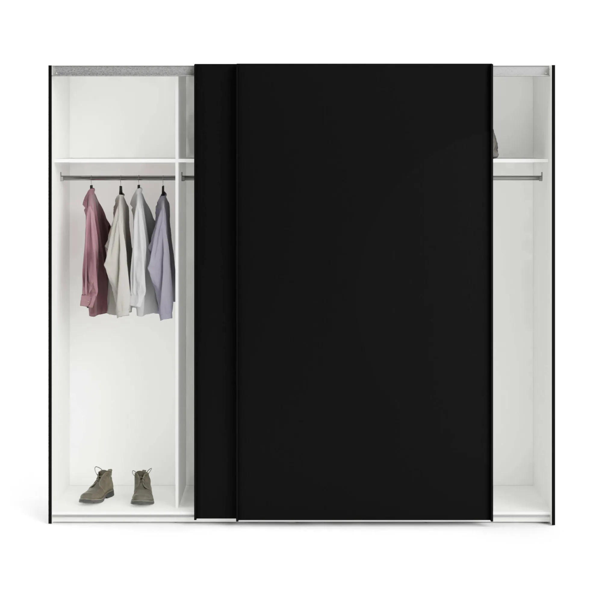 Guardaroba 2 ante Dvergan, 61x243 h220 cm,<Dmora Online