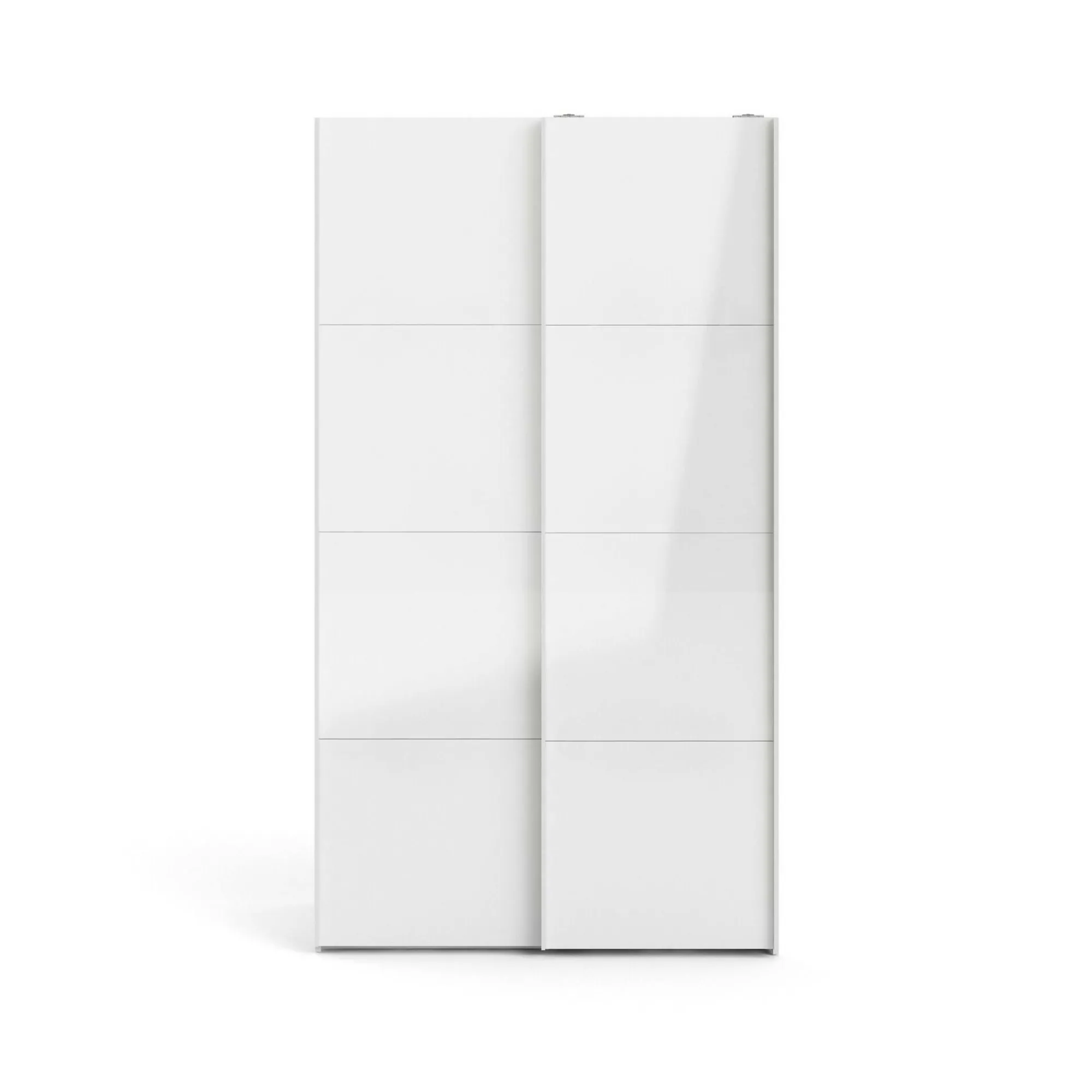 Guardaroba 2 ante Fabre, Mobile camera da letto, Cabina armadio portabiti, Armadio appendiabiti, 62x122 h220 cm, Bianco<Dmora Shop