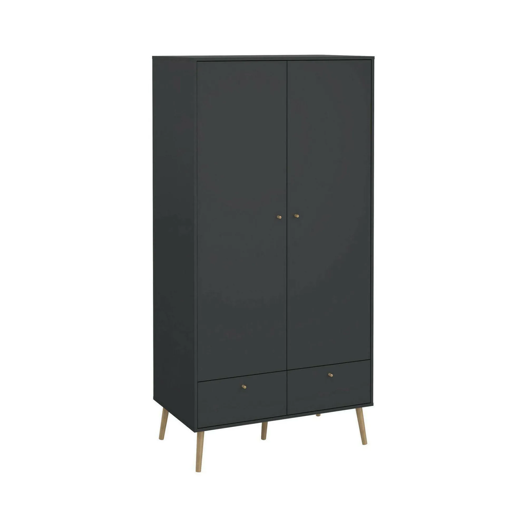 Guardaroba 2 ante Kahina, 58x99 h200 cm,<Dmora Sale