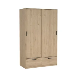 Guardaroba 2 ante Kammuri, 60x121 h200 cm,<Dmora Discount
