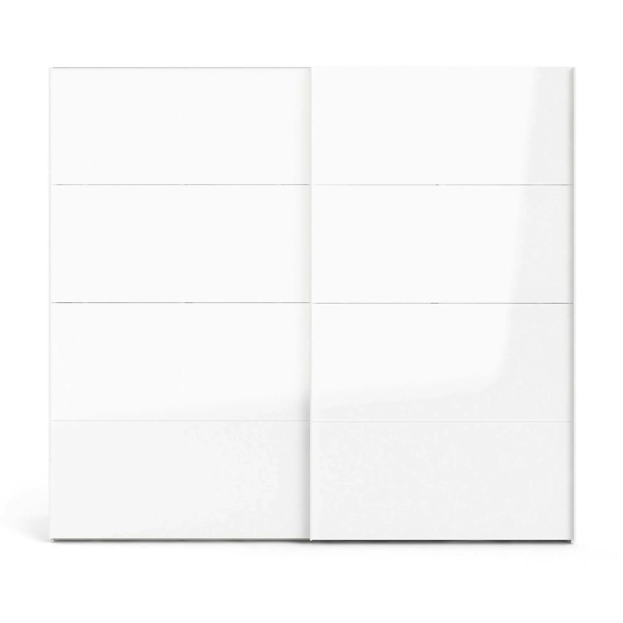 Guardaroba 2 ante Kauri, 61x243 h220 cm, Bianco<Dmora Clearance