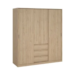 Guardaroba 3 ante Mathieu, 60x177 h200 cm,<Dmora Fashion