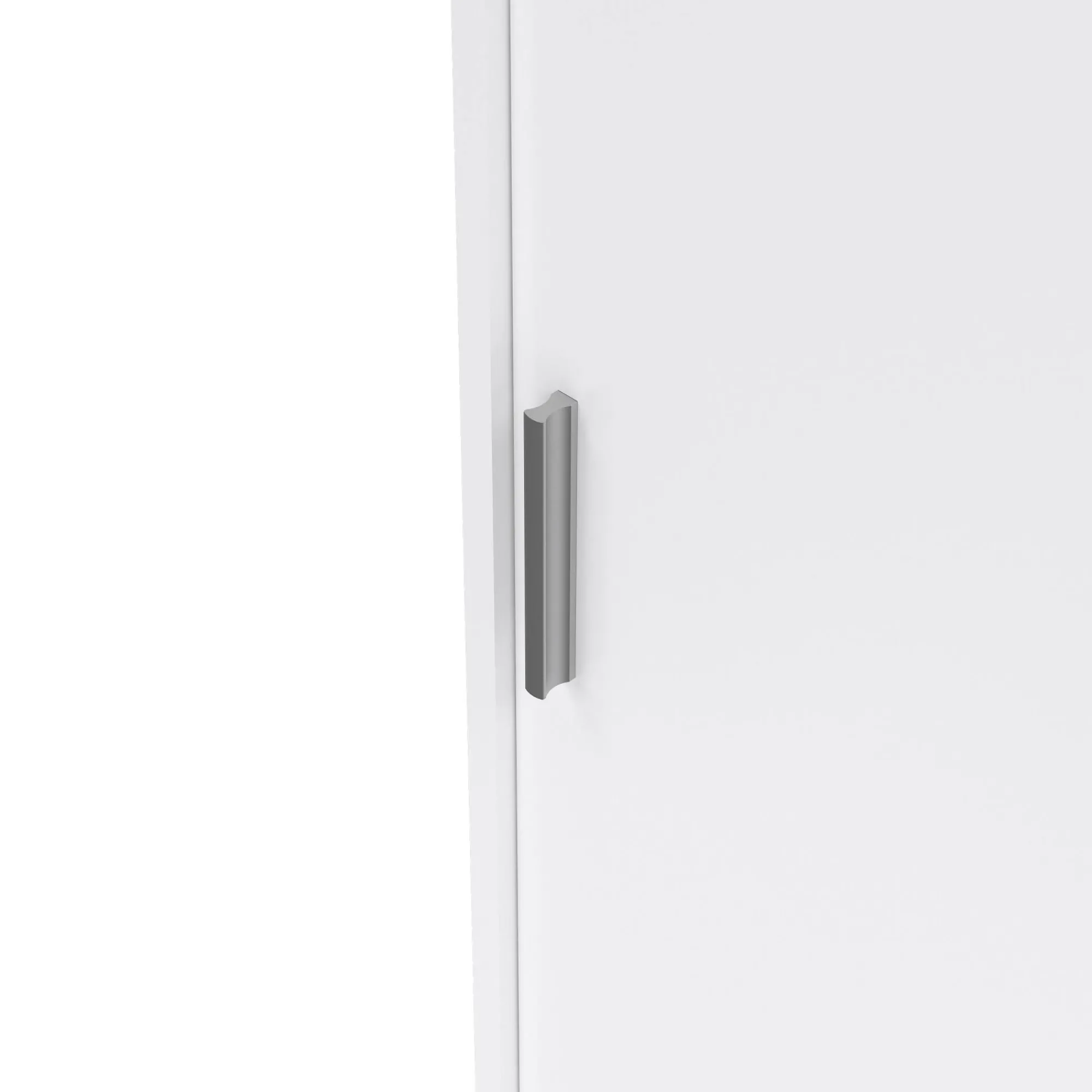 Guardaroba 3 ante Mathieu, 60x177 h200 cm, Bianco<Dmora Best Sale