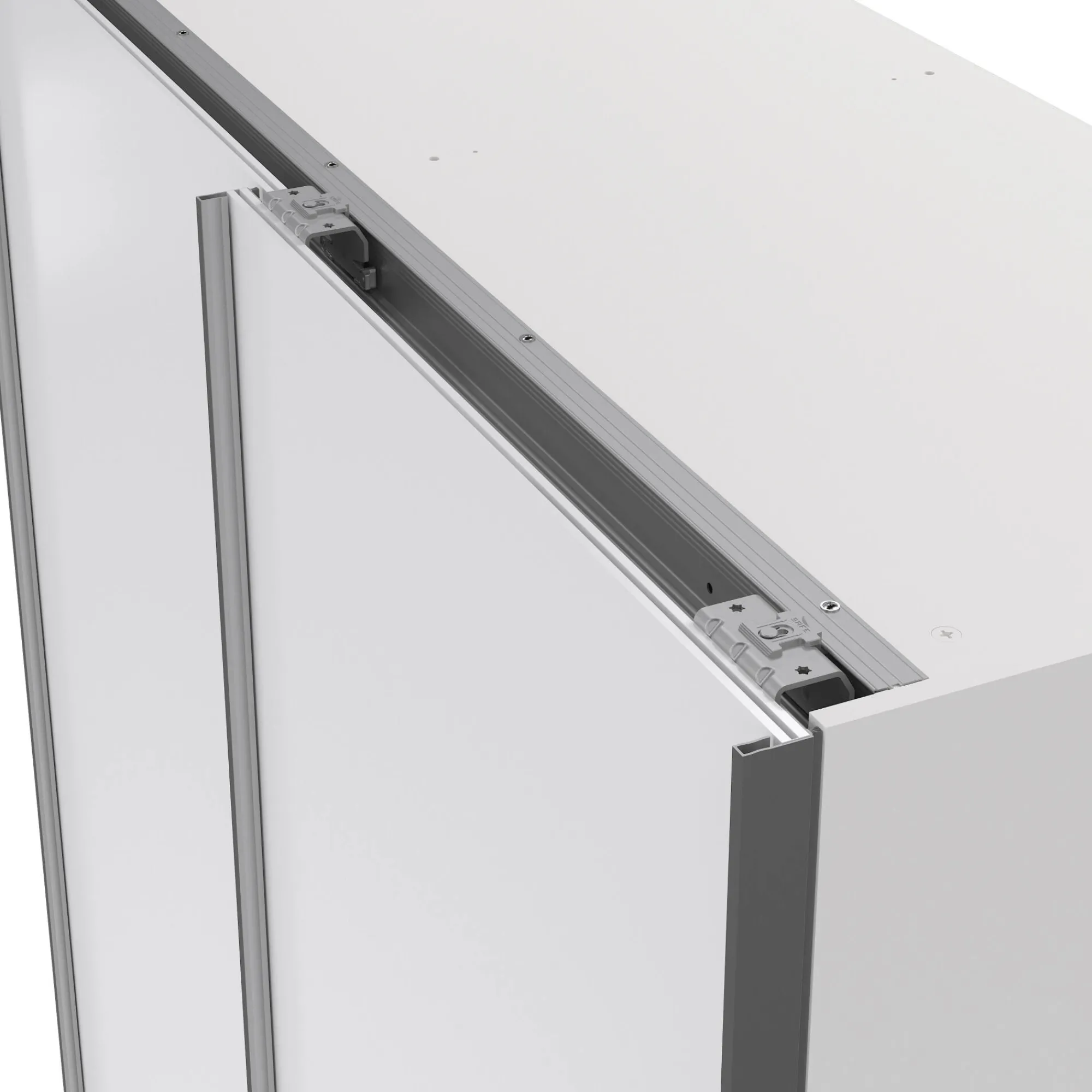 Guardaroba 2 ante Maurice, 61x150 h200 cm, Bianco<Dmora Sale