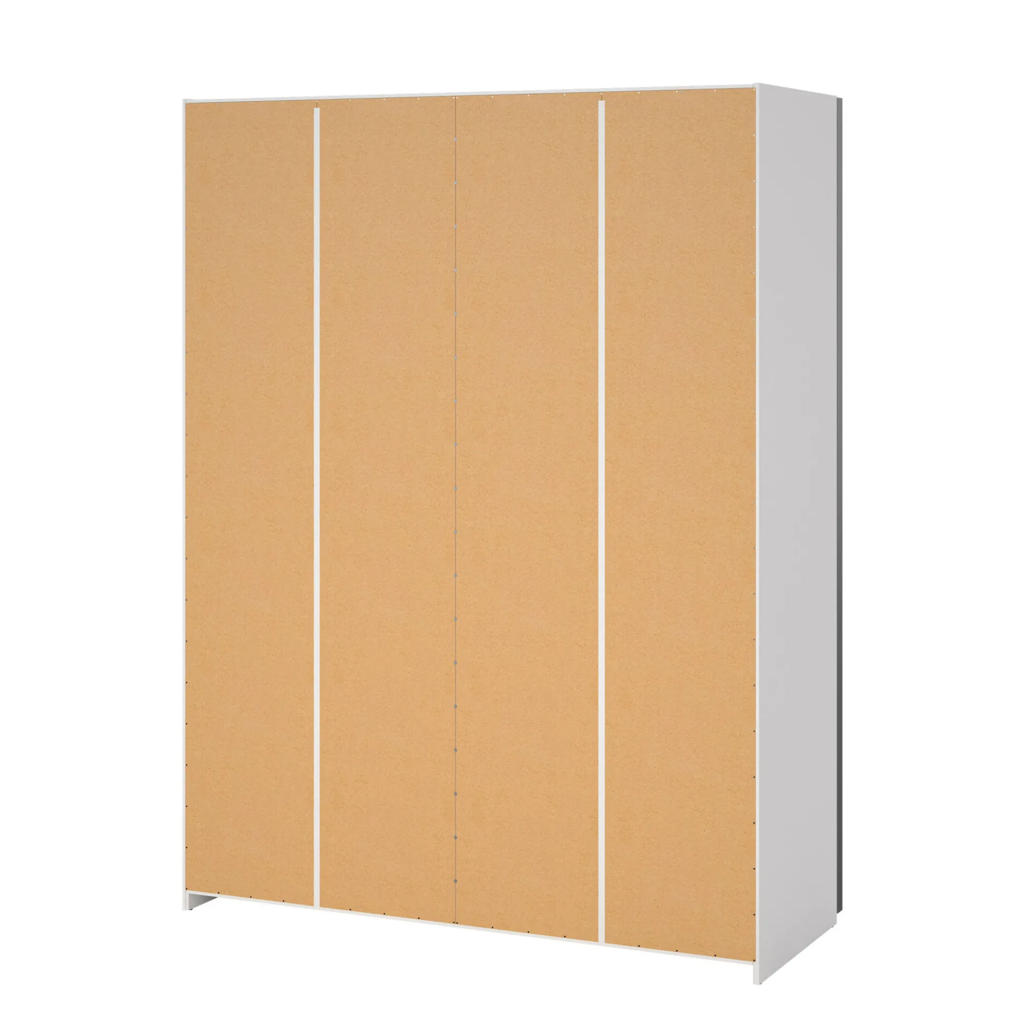 Guardaroba 2 ante Maurice, 61x150 h200 cm, Bianco<Dmora Sale