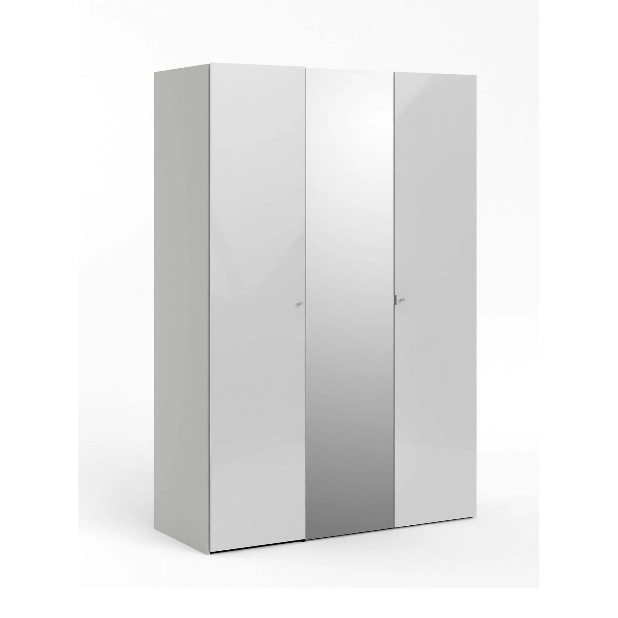 Guardaroba 3 ante Megi, 147x60 h219 cm, Bianco<Dmora Online