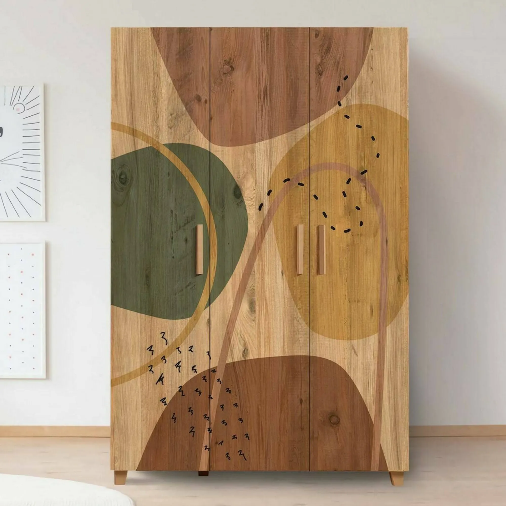 Guardaroba 3 ante Nella, 120x48h189 cm,<Dmora Online