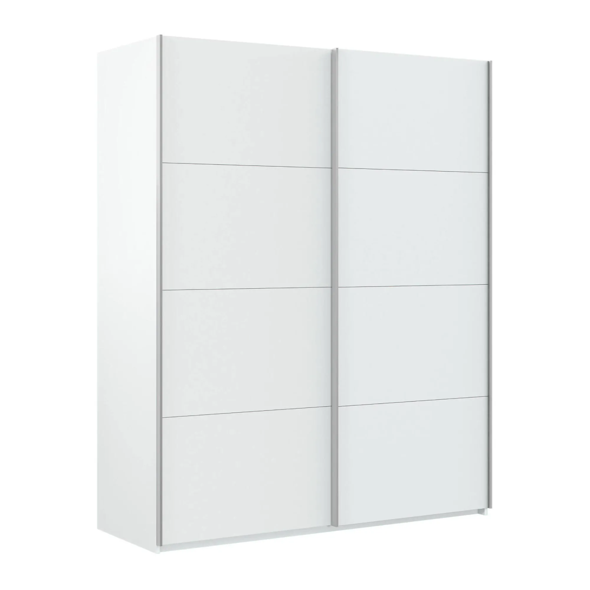 Guardaroba 2 ante Opi, 150x60h200 cm, Bianco<Dmora Outlet
