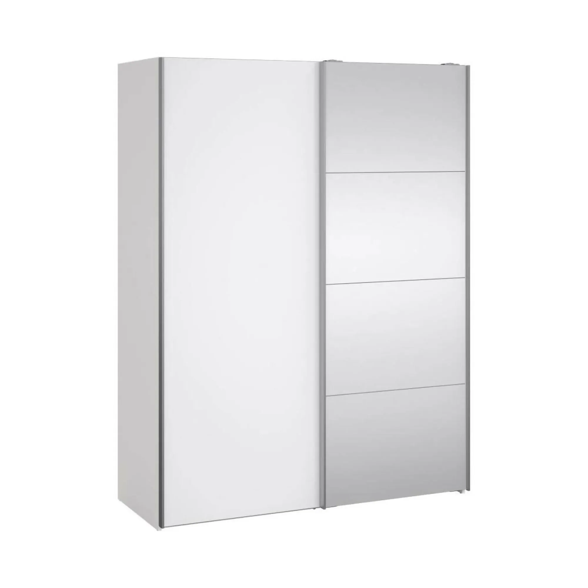 Guardaroba 2 ante Seraphine, 61x150 h200 cm, Bianco<Dmora Online