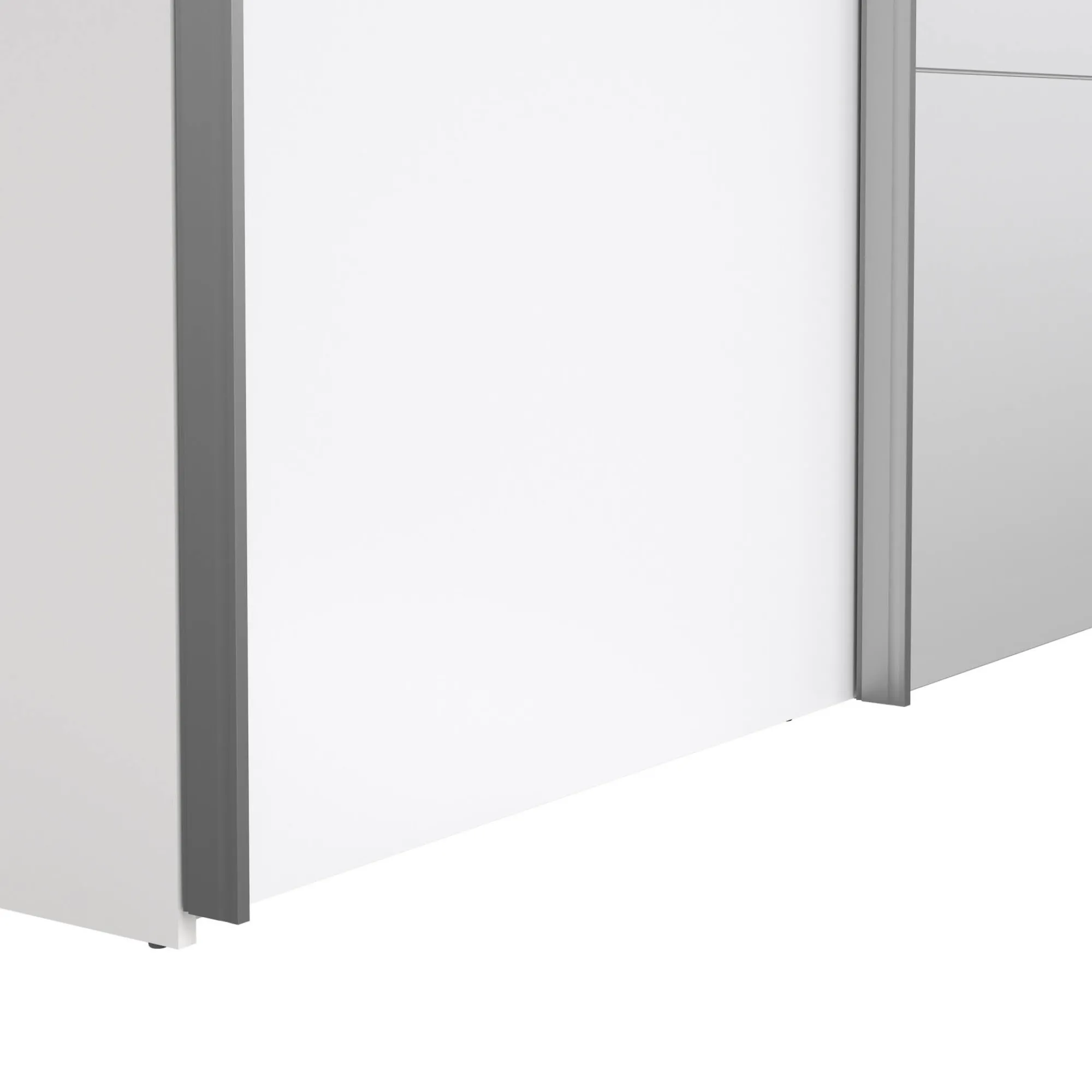 Guardaroba 2 ante Seraphine, 61x150 h200 cm, Bianco<Dmora Online