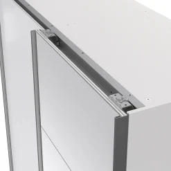 Guardaroba 2 ante Seraphine, 61x150 h200 cm, Bianco<Dmora Online