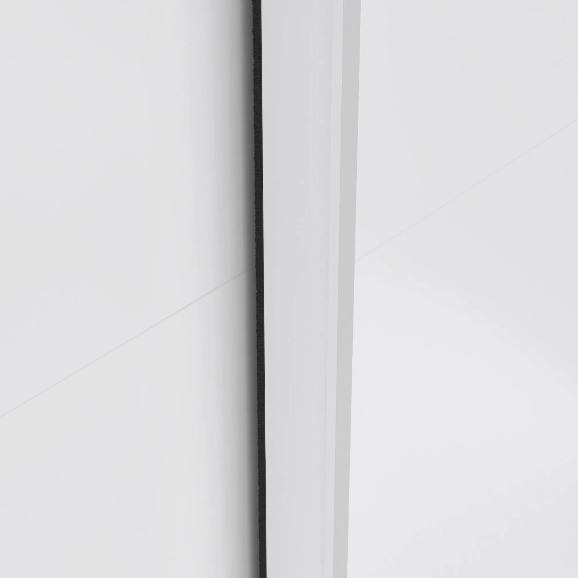 Guardaroba 2 ante Taxus, 61x182 h220 cm, Nero e Bianco<Dmora Best
