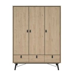 Guardaroba 3 ante Zerbo, 60x150 h200 cm,<Dmora Fashion