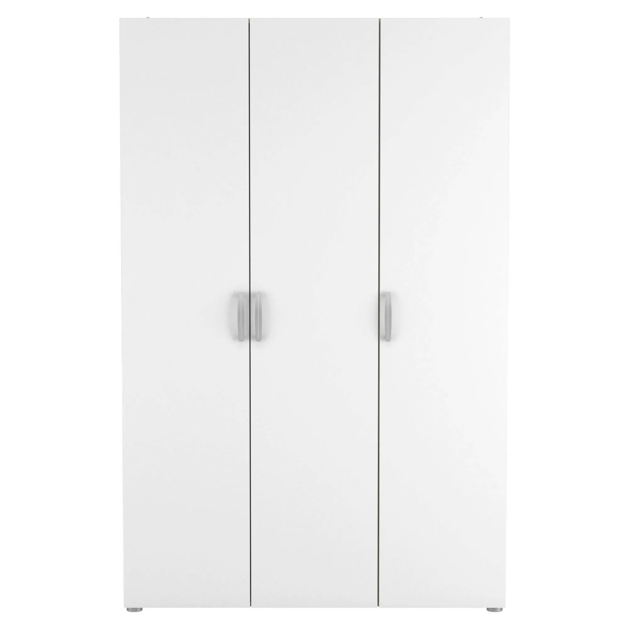 Guardaroba grande Dania, 119x51 h185 cm, Rovere e Bianco opaco<Dmora Store