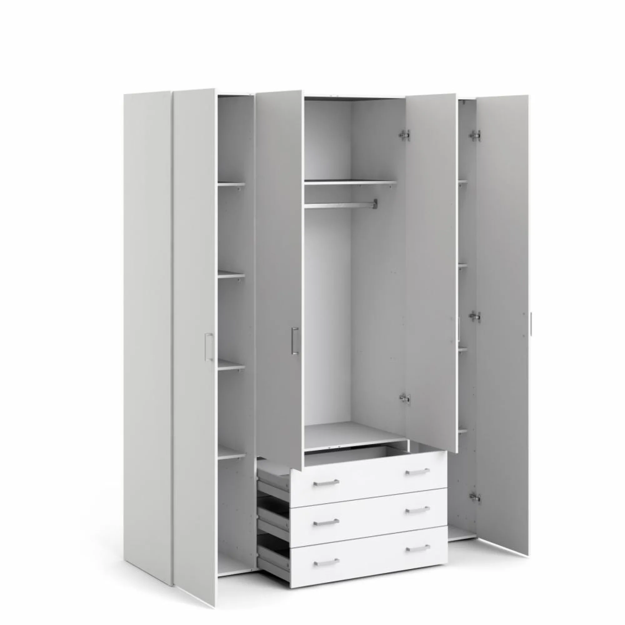 Guardaroba grande Dseren, 154x50 h200 cm,<Dmora Cheap