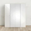 Guardaroba grande Keila, 196x60 h219 cm, Quercia e Bianco<Dmora Best