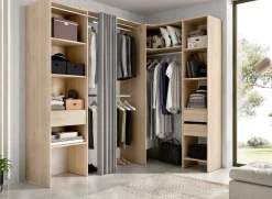 Guardaroba grande Pali, 214x141 h205 cm,<Dmora Discount
