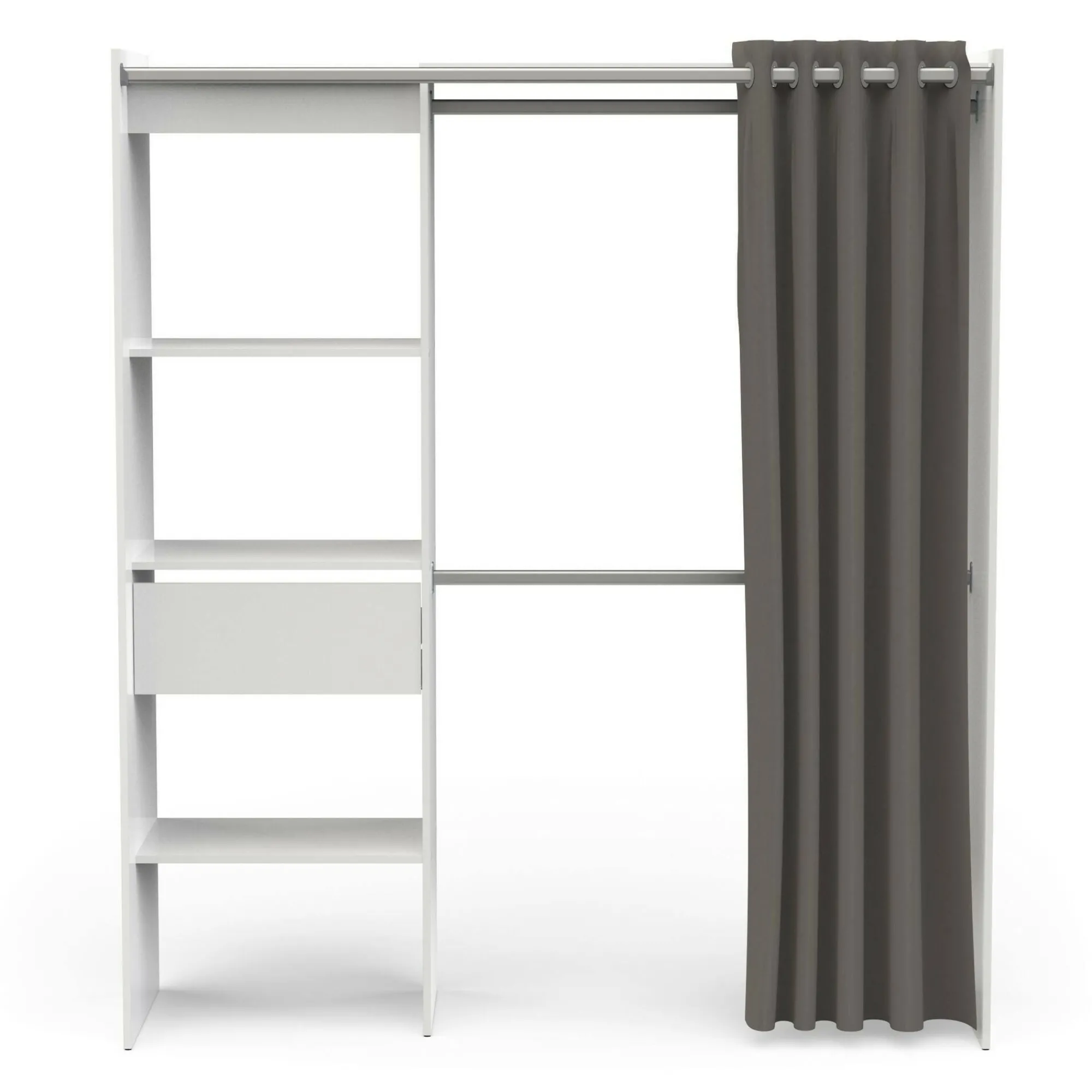 Guardaroba grande Serpentina, 167x50 h192 cm,<Dmora Sale