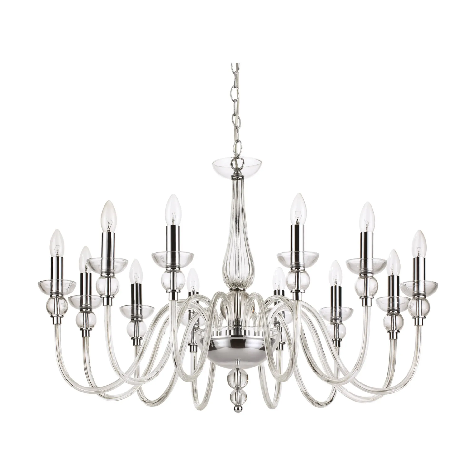 Ideal-Lux - Lampada a sospensione DOGE SP12 , 91 x 91 x h85 cm,<Dmora Online