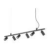 Ideal-Lux - Lampada a sospensione DYNAMITE SP6 , 116 x 6 x h36 cm,<Dmora Best