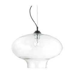 Ideal-Lux - Lampada a sospensione BISTRO' SP1 ROUND , 40 x 40 x h55 cm,<Dmora Store