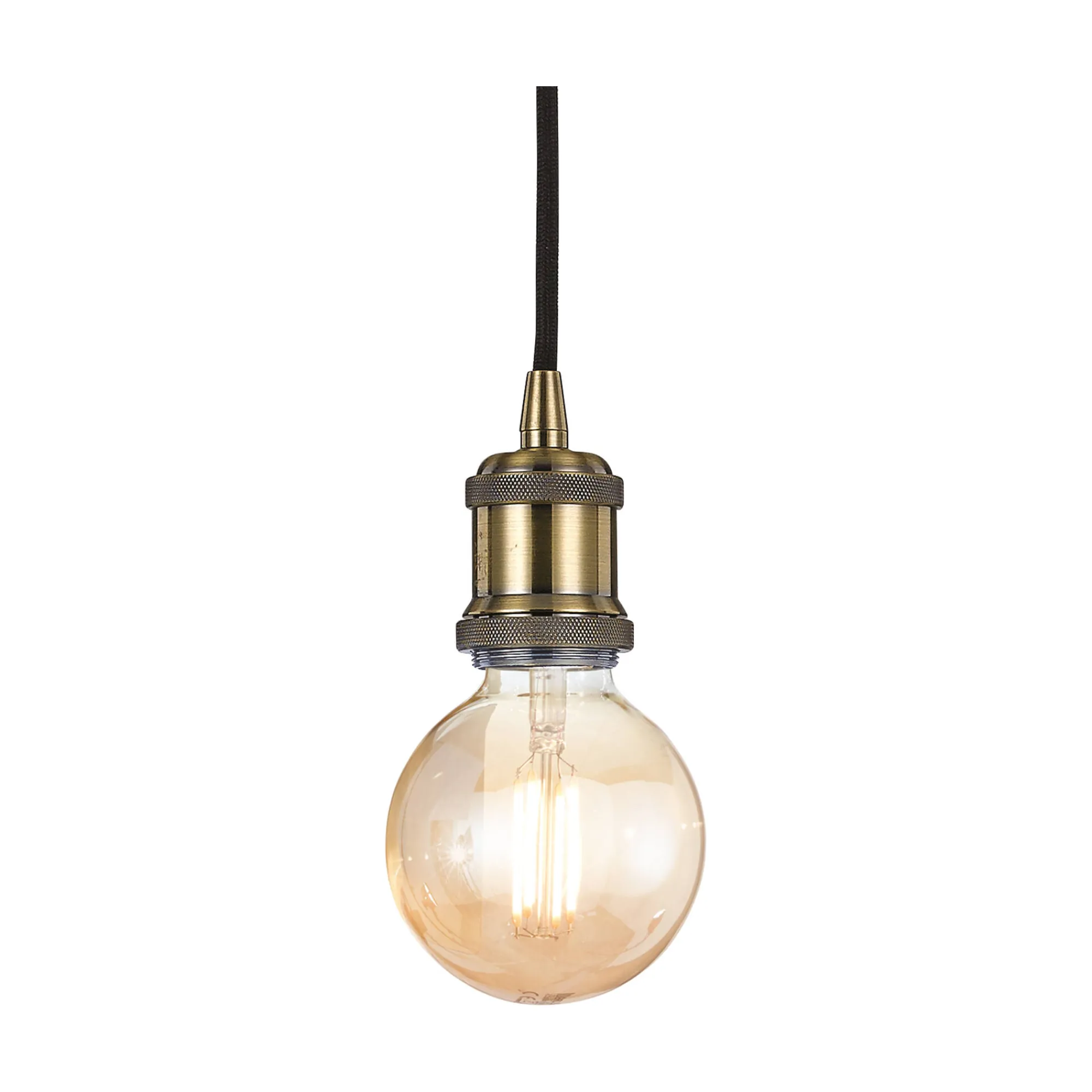 Ideal-Lux - Lampada a sospensione FRIDA SP1 BRUNITO, 9 x 9 x h32 cm,<Dmora Best Sale