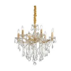 Ideal-Lux - Lampada a sospensione FLORIAN SP6 , 60 x 60 x h82 cm,<Dmora Store