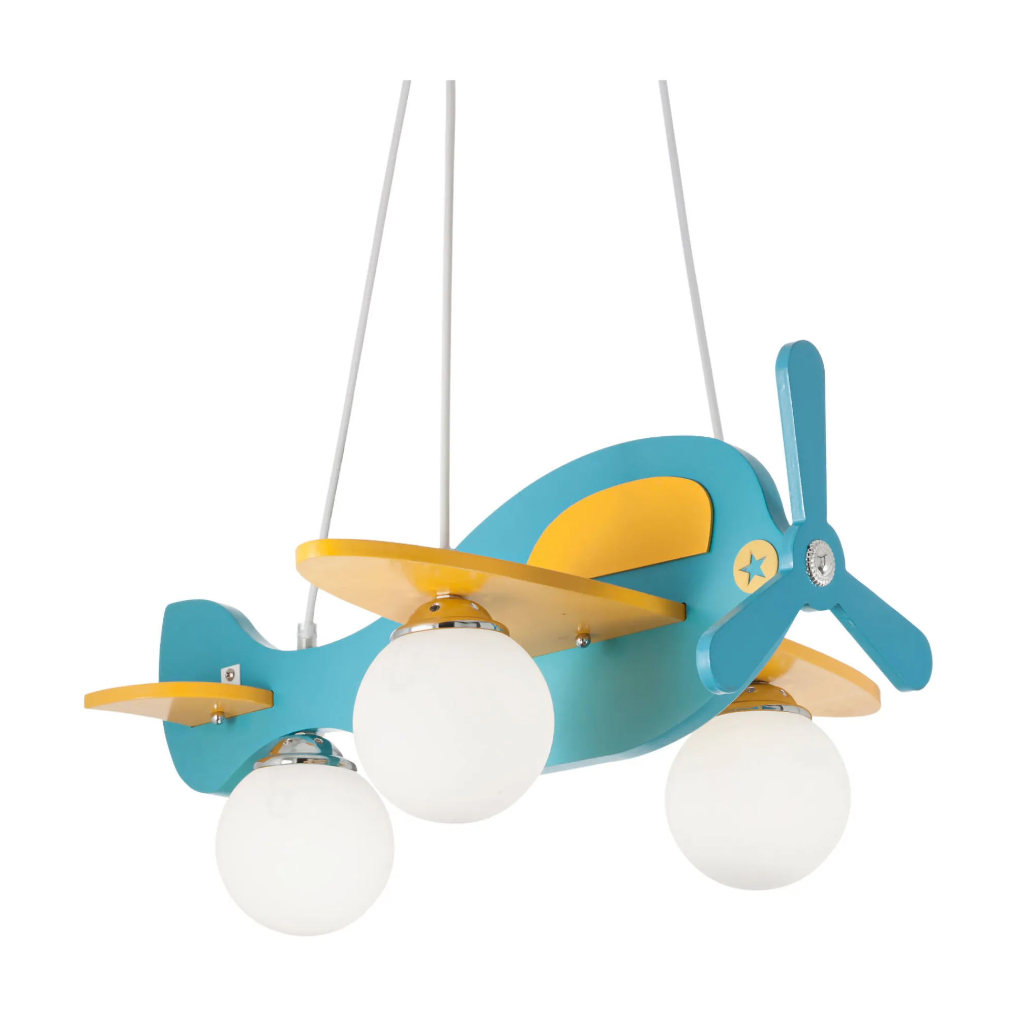 Ideal-Lux - Lampada a sospensione AVION SP3 , 50 x 51 x h48 cm,<Dmora Best Sale