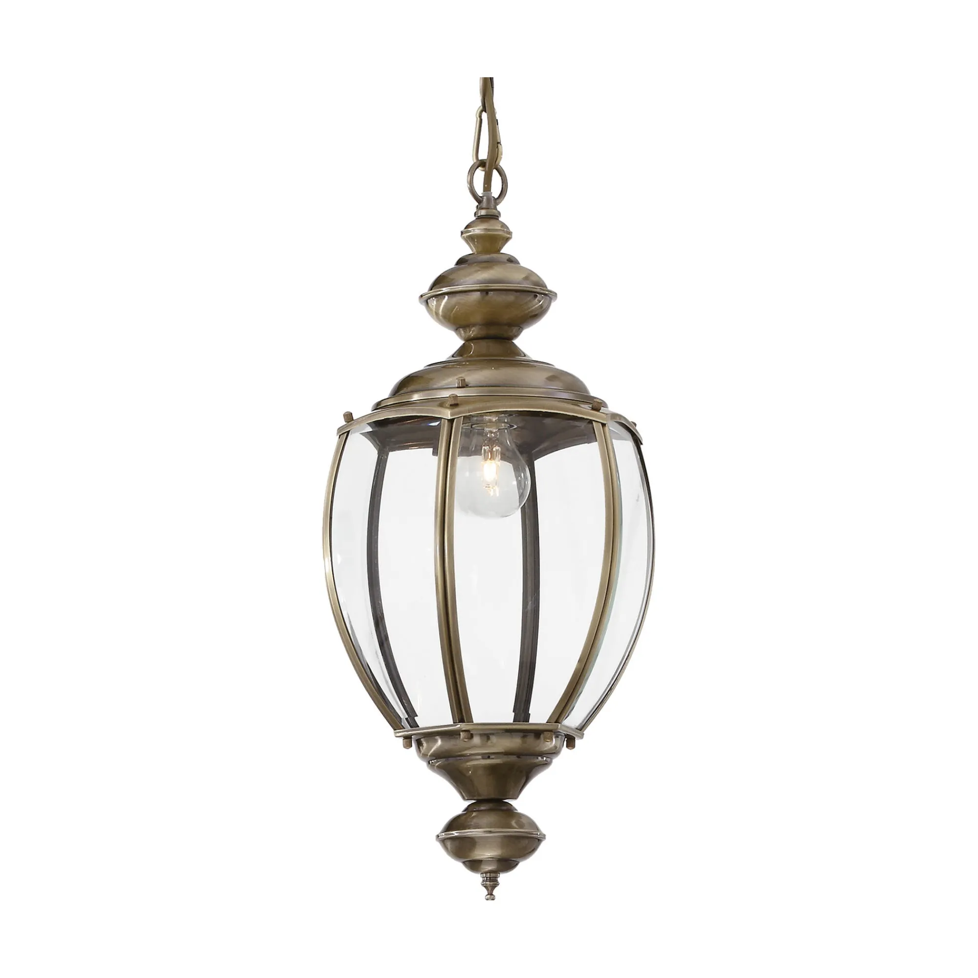 Ideal-Lux - Lampada a sospensione NORMA SP1 BRUNITO, 25 x 25 x h78 cm,<Dmora Sale