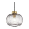 Ideal-Lux - Lampada a sospensione MINT-2 SP1 FUME', 24 x 24 x h44 cm,<Dmora Flash Sale