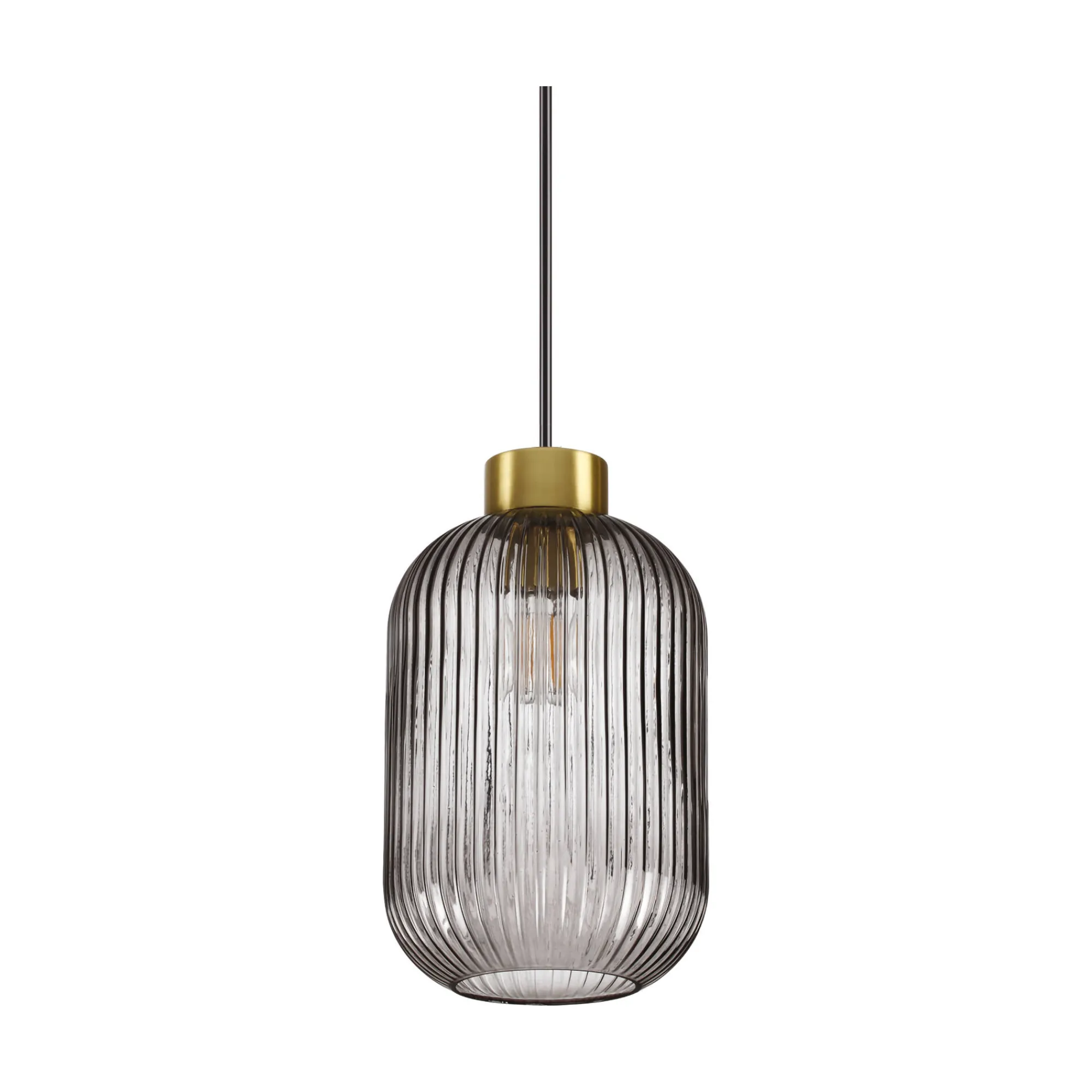 Ideal-Lux - Lampada a sospensione MINT-1 SP1 FUME', 14 x 14 x h49 cm,<Dmora Store