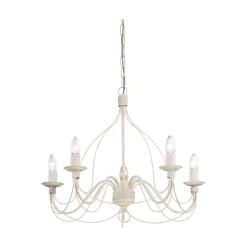 Ideal-Lux - Lampada a sospensione CORTE SP5 , Made in Italy, 64 x 64 x h70 cm,<Dmora Flash Sale