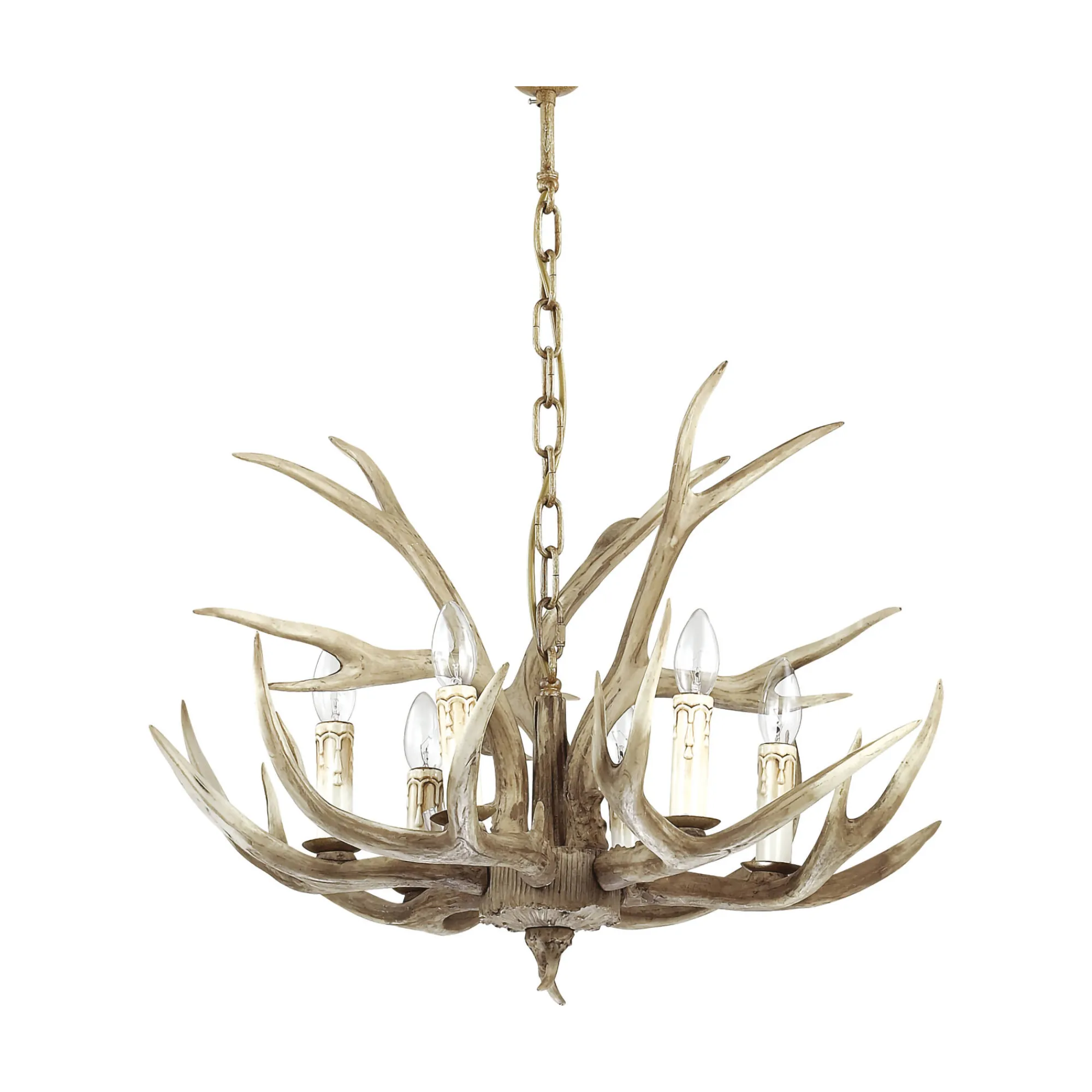 Ideal-Lux - Lampada a sospensione CHALET SP6, 67 x 67 x h75 cm,<Dmora Fashion